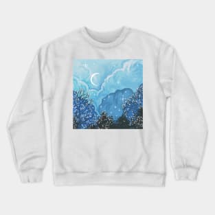 winter sky Crewneck Sweatshirt